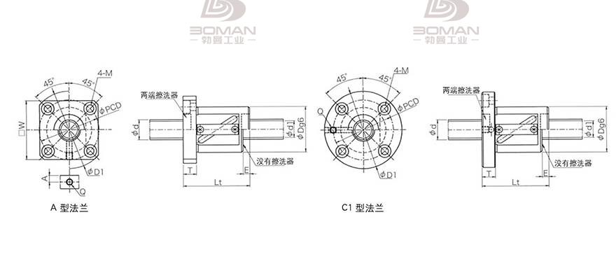 KURODA GR2505DS-CALR 日本黑田丝杆是什么材料