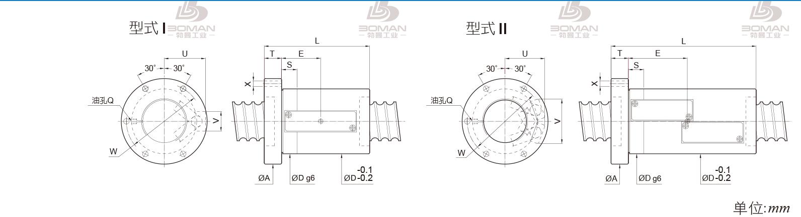 PMI FSVH6320-5 PMI TBI研磨级滚珠丝杆